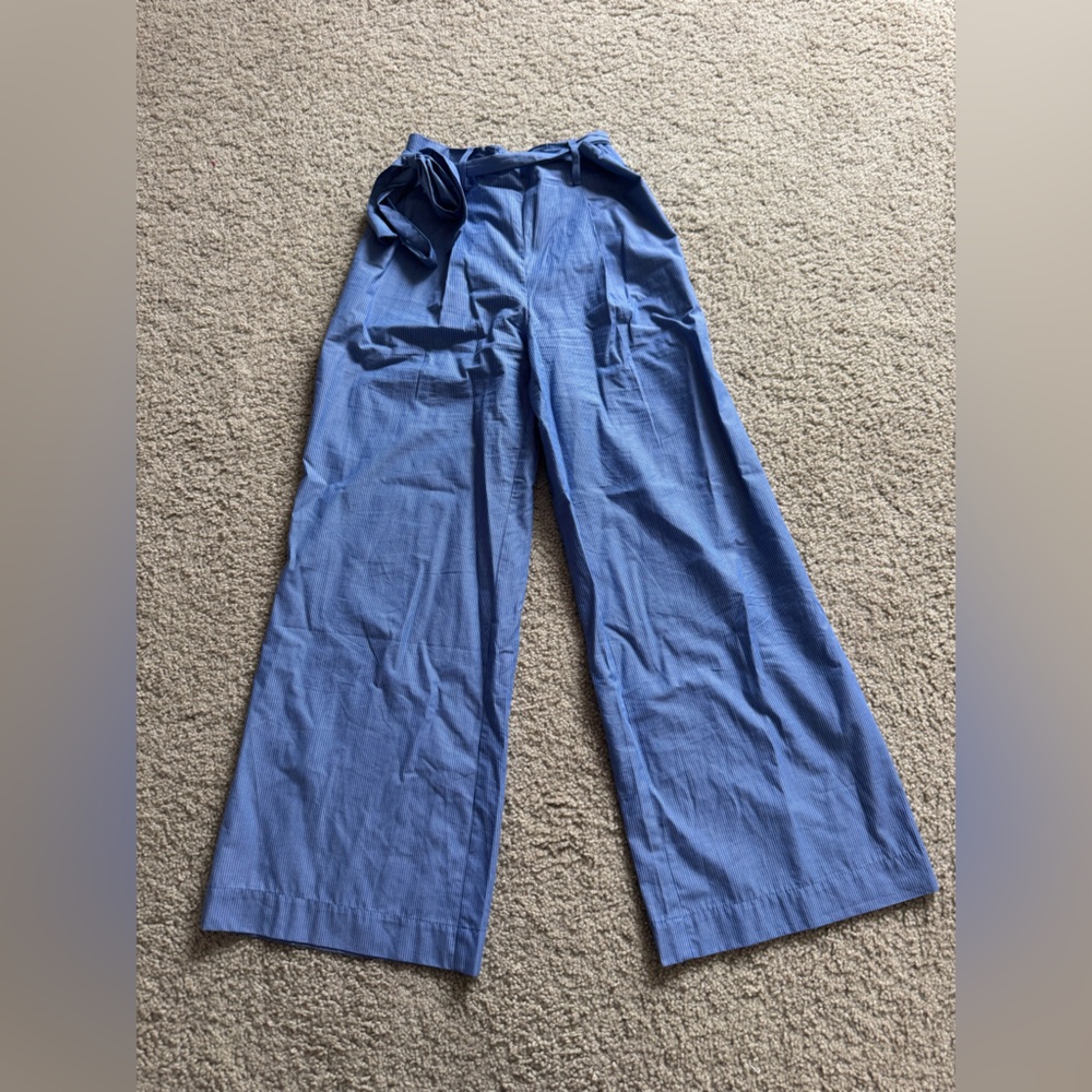 Abercrombie & Fitch Wide Leg Tie Pants